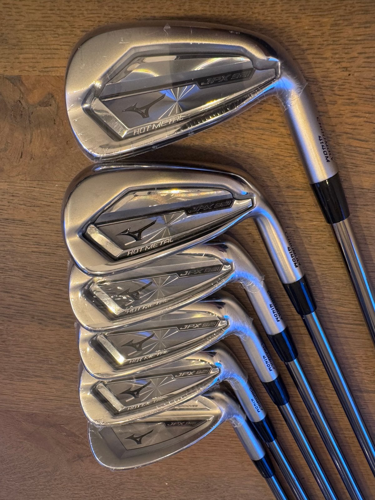 Mizuno JPX 921 HotMetal ijzer set 6-S, UST Mamiya ESX 440, Sport en Fitness, Golf, Ophalen, Nieuw, Set, Mizuno
