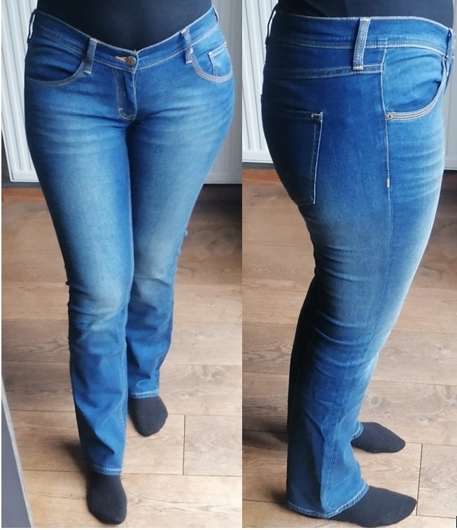 Mooie blauwe jeans, maat W32-L34 Mustang Tyra licht, Nieuw, W30 - W32 (confectie 38/40), Mustang, Verzenden