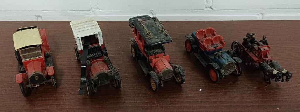 5 vintage autootjes, Ophalen of Verzenden