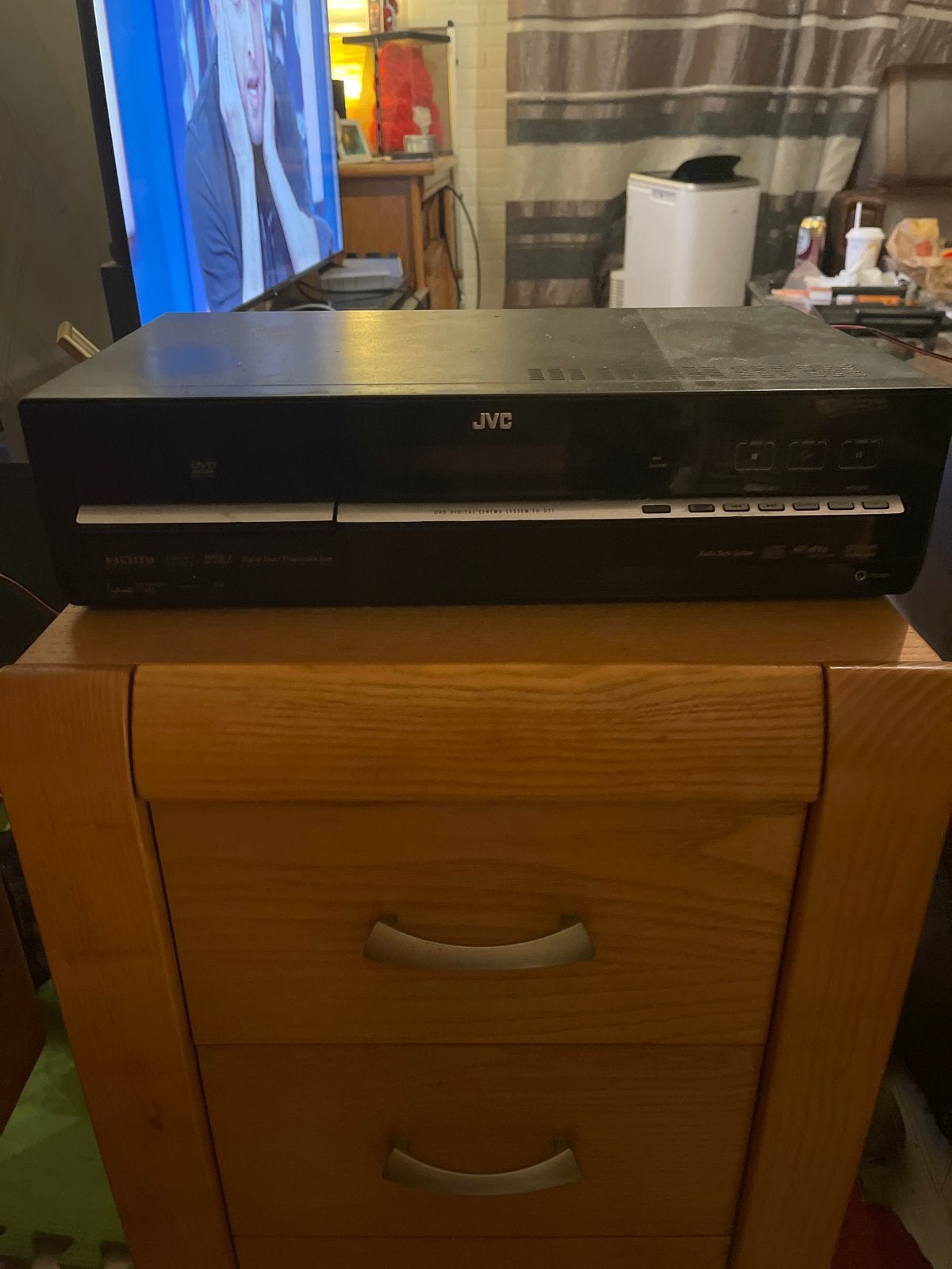 JVC XV-THD51 DVD Receiver - Zo goed als nieuw, Ophalen, Zo goed als nieuw, Dvd-speler, JVC
