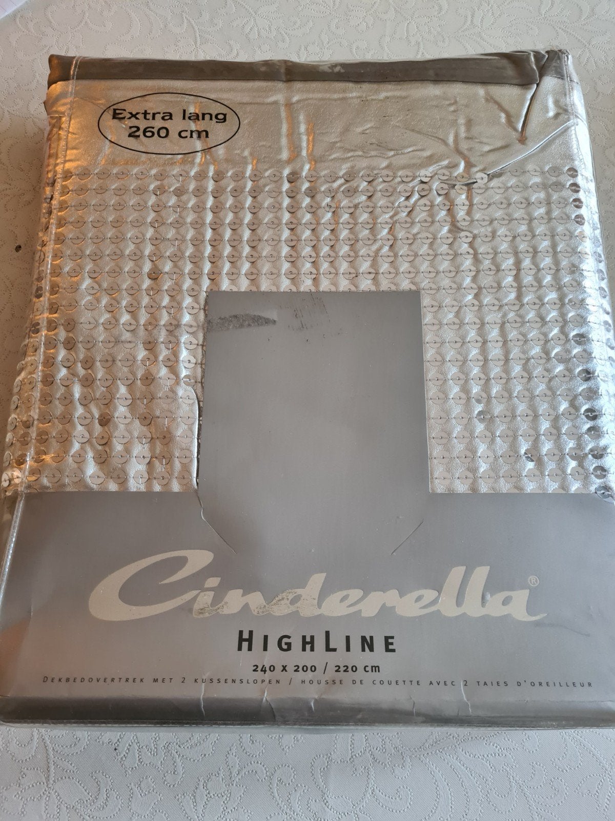 cinderella highline nieuw dekbed overtrek, Ophalen, Dekbedovertrek, Grijs, Nieuw