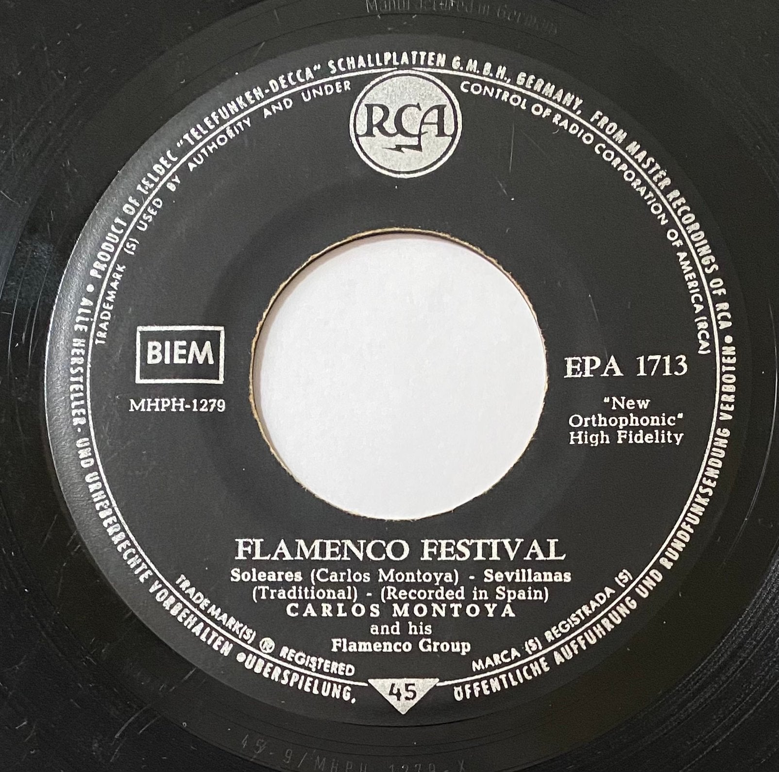 4 x 7” Single/EP : FLAMENCO, Gebruikt, Verzenden, Wereldmuziek, 7 inch
