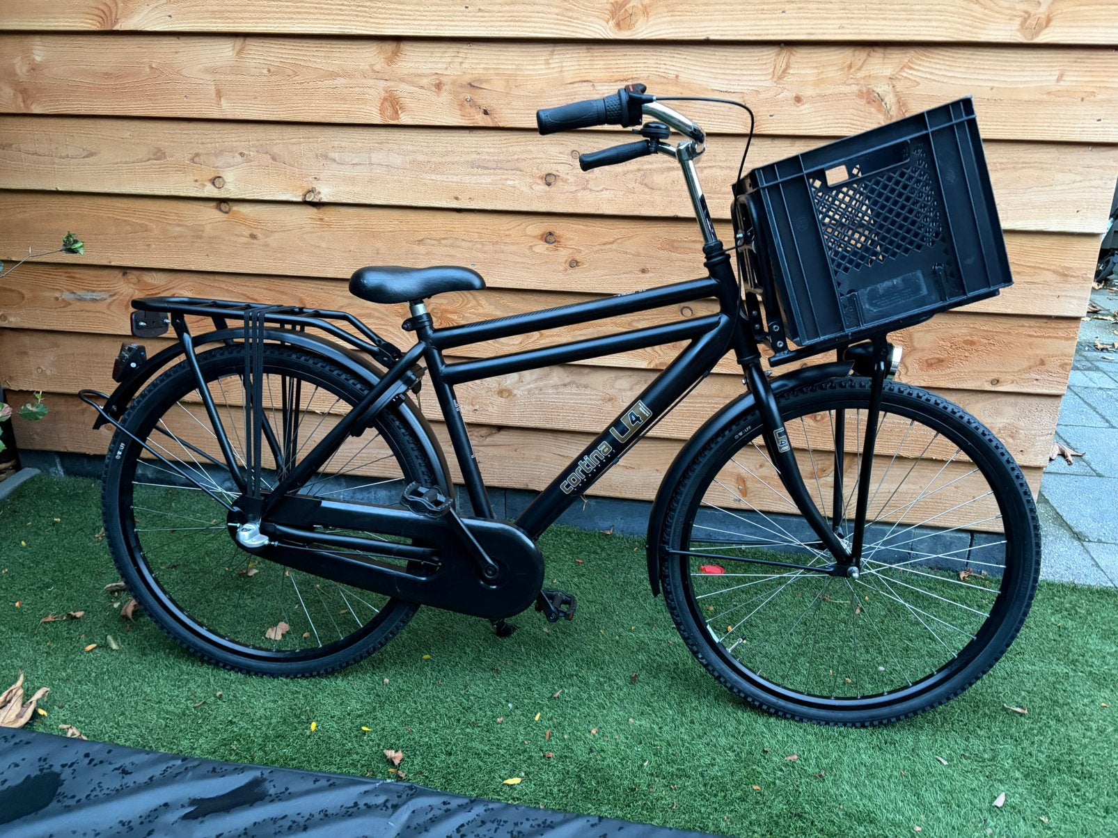 Cortina U4 26” transportfiets met mand, 26 inch of meer, Terugtraprem, Versnellingen, Ophalen of Verzenden