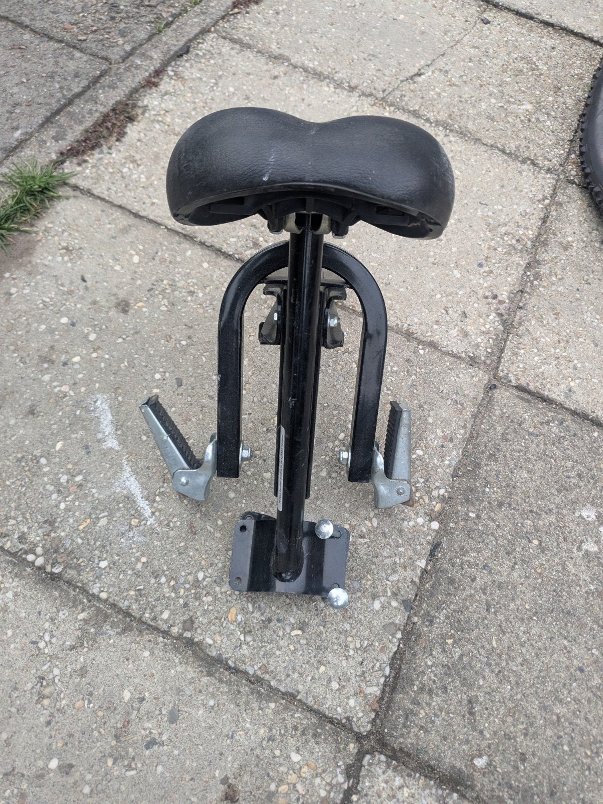 Fietszitje voor kinderen - Gebruikt, Ophalen of Verzenden, Gebruikt, Voorzitje, Voetsteuntjes
