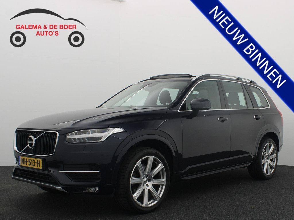 Volvo XC90 2.0 D5 AWD Momentum 7PERS / BOWERS & WILKINS / PA, Auto's, Volvo, Gebruikt, 4 cilinders, Blauw, 7 stoelen