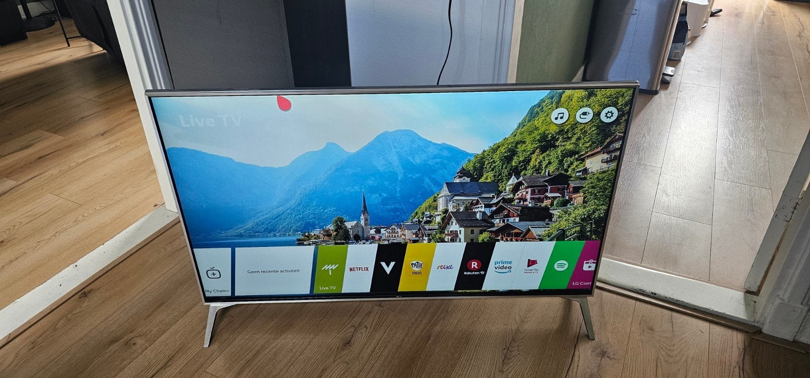 LG 49 inch LED TV, Ophalen, LED, Zo goed als nieuw, 100 cm of meer