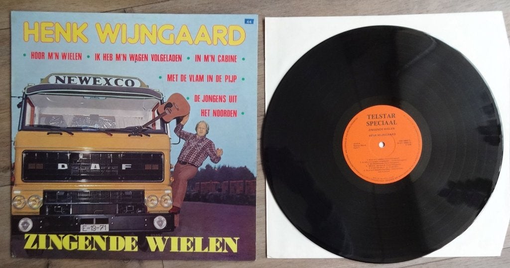 prachtige oude LP Henk Wijngaard zingende wielen 1978, LP, 7 inch, Ophalen of Verzenden, Zo goed als nieuw
