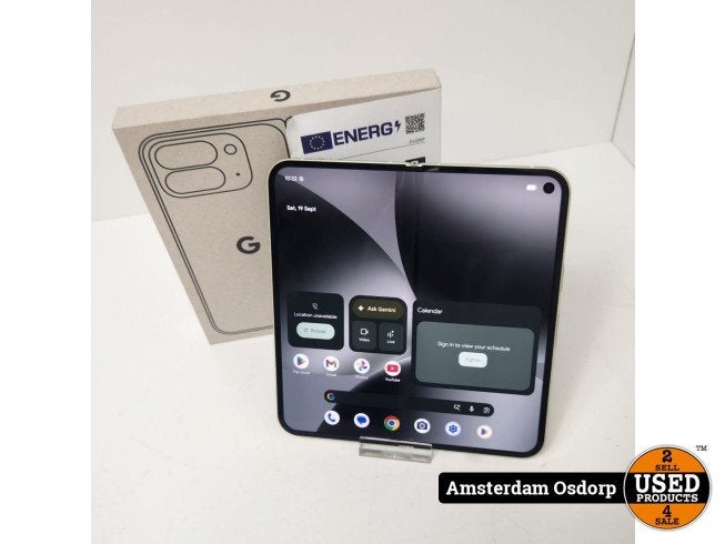 Google Pixel 10 Pro Fold 512GB Groen | Nieuwstaat, Google, Zo goed als nieuw, Press@google.com, 1600 Amphitheatre Parkway
Mountain View, CA 94043
USA