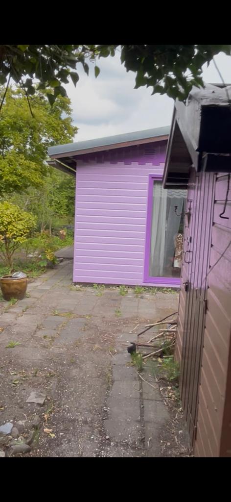 Tuinpad vernieuwen met ronde stenen en grind, Tuin en Terras, Tuinhuizen, Ophalen of Verzenden, Schuur