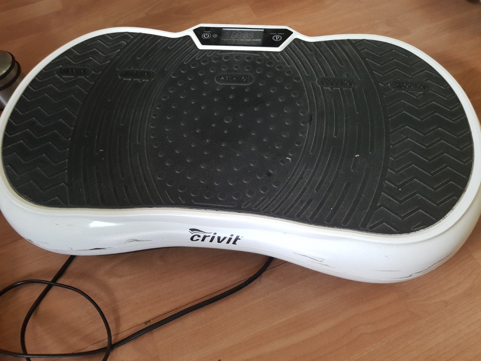 Crivit vibratieplatform, Ophalen