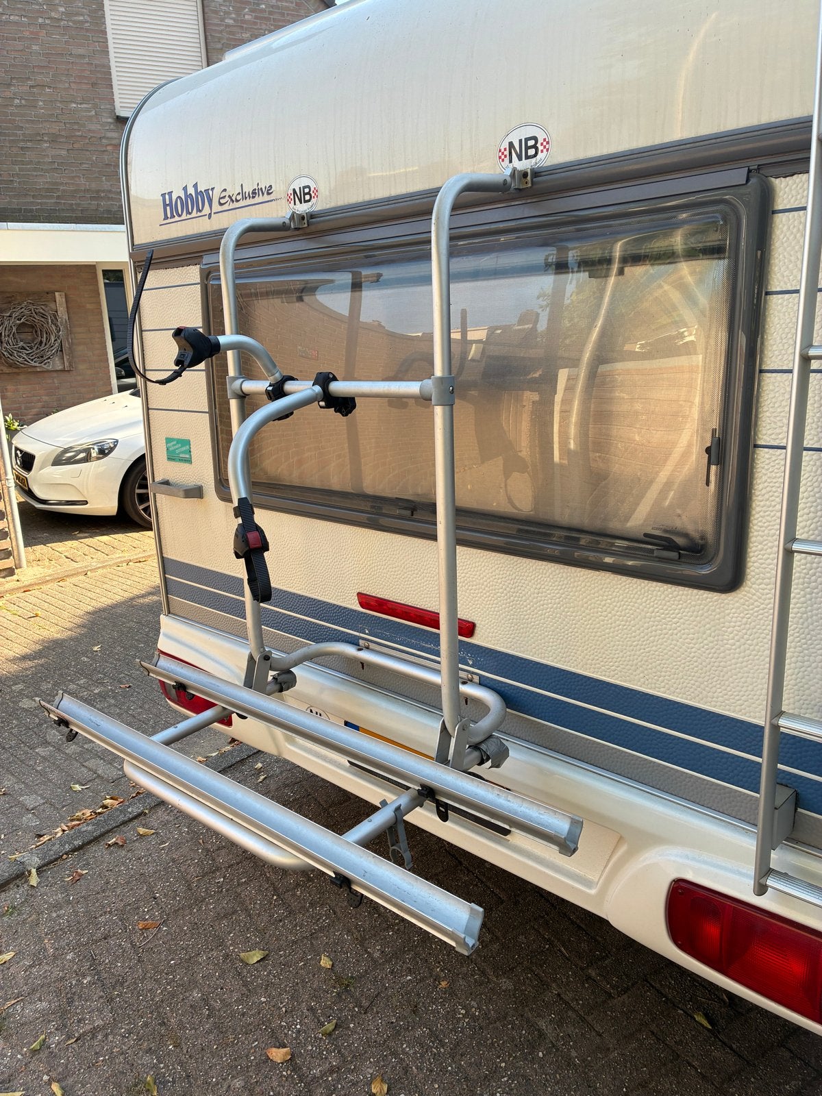 Omni-Bike Plus fietsendrager voor caravan/camper, Ophalen of Verzenden, Gebruikt