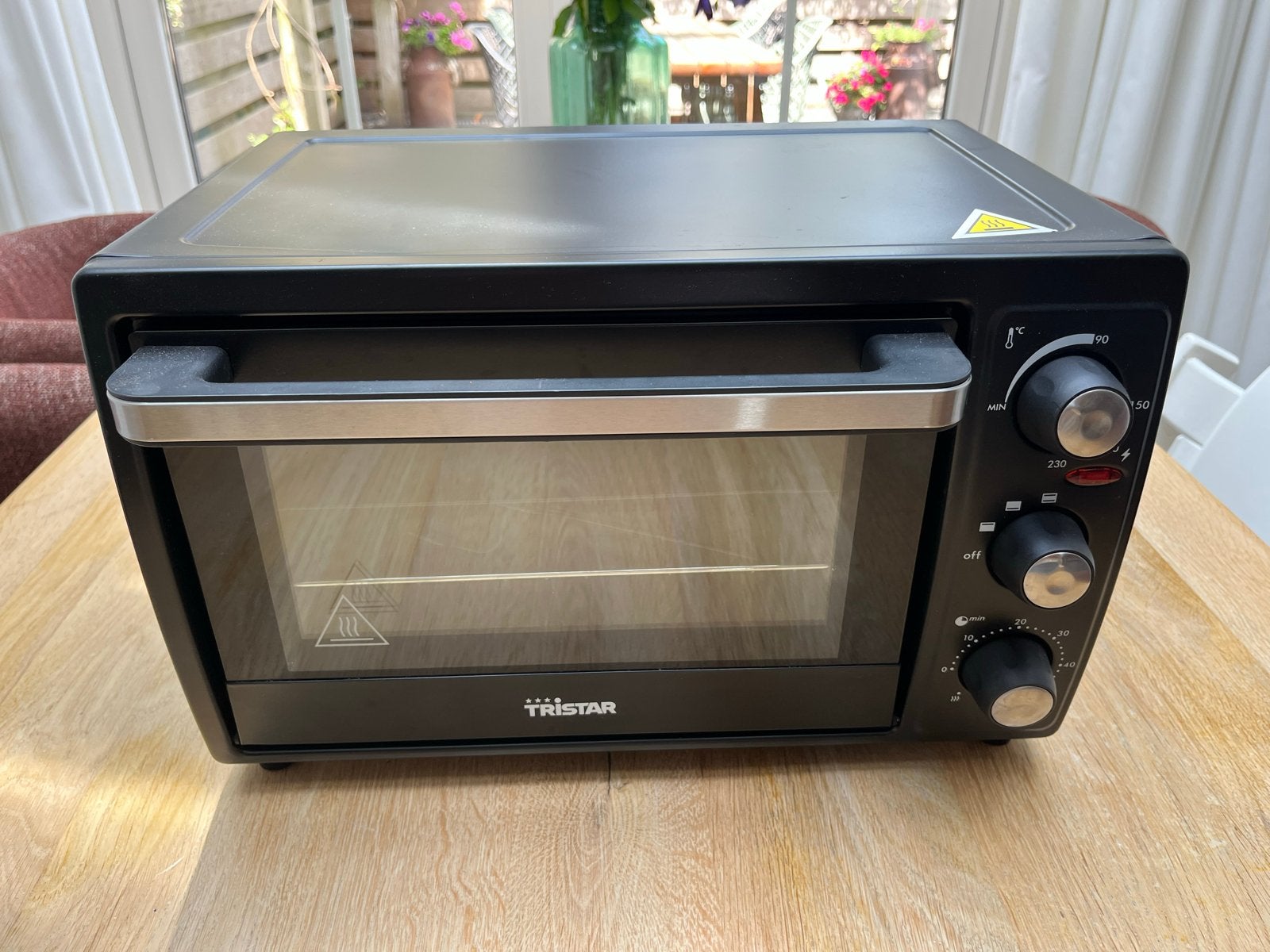 Tristar Mini-oven - Zo goed als nieuw, Ophalen, Minder dan 45 cm, Zo goed als nieuw, Vrijstaand