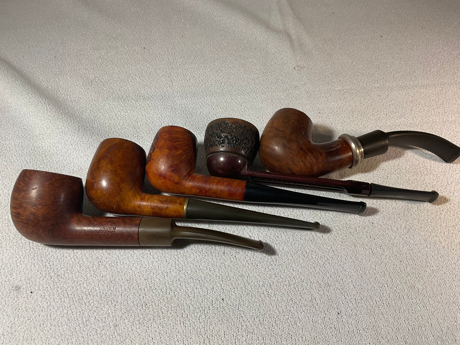 5 stuks oude tabaks pijpen, Ophalen of Verzenden, Gebruikt, (Water)pijp