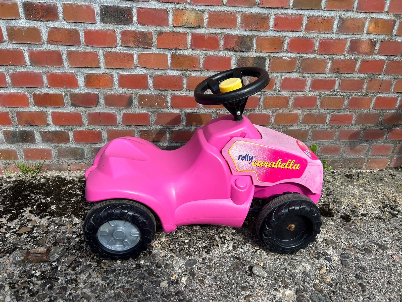 Stoere roze loopauto, Ophalen, Gebruikt, Loopvoertuig