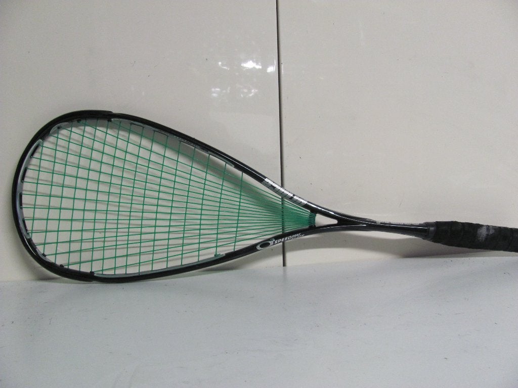 Squashracket van Prince de speed port black, Sport en Fitness, Squash, Ophalen of Verzenden, Zo goed als nieuw, Racket, Met hoes