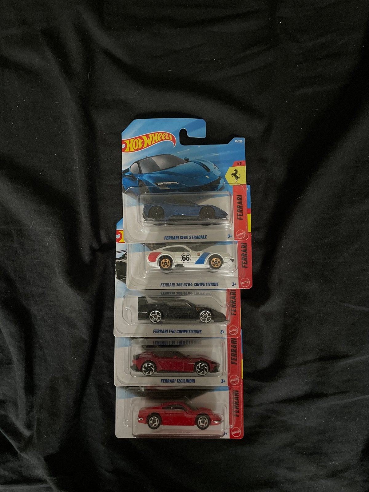 Hot Wheels Ferrari Collectie - 5 Nieuwe Modellen, Ophalen of Verzenden, Nieuw, Overige typen