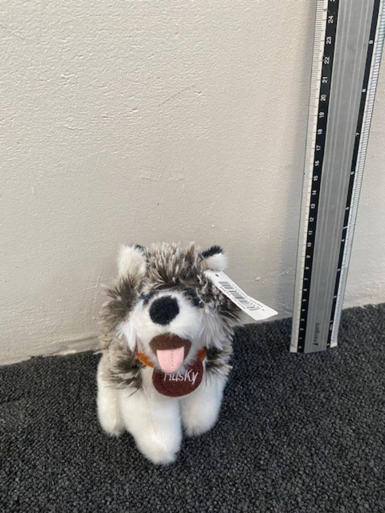 Husky pluche knuffel gekocht in zwitserland Nieuw met label, Ophalen of Verzenden, Nieuw, Overige typen