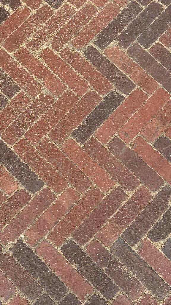 Nieuwe klinkers getrommeld - Rood/Bruin genuanceerd, Tuin en Terras, Tegels en Klinkers, Ophalen, Overige materialen, Gebruikt