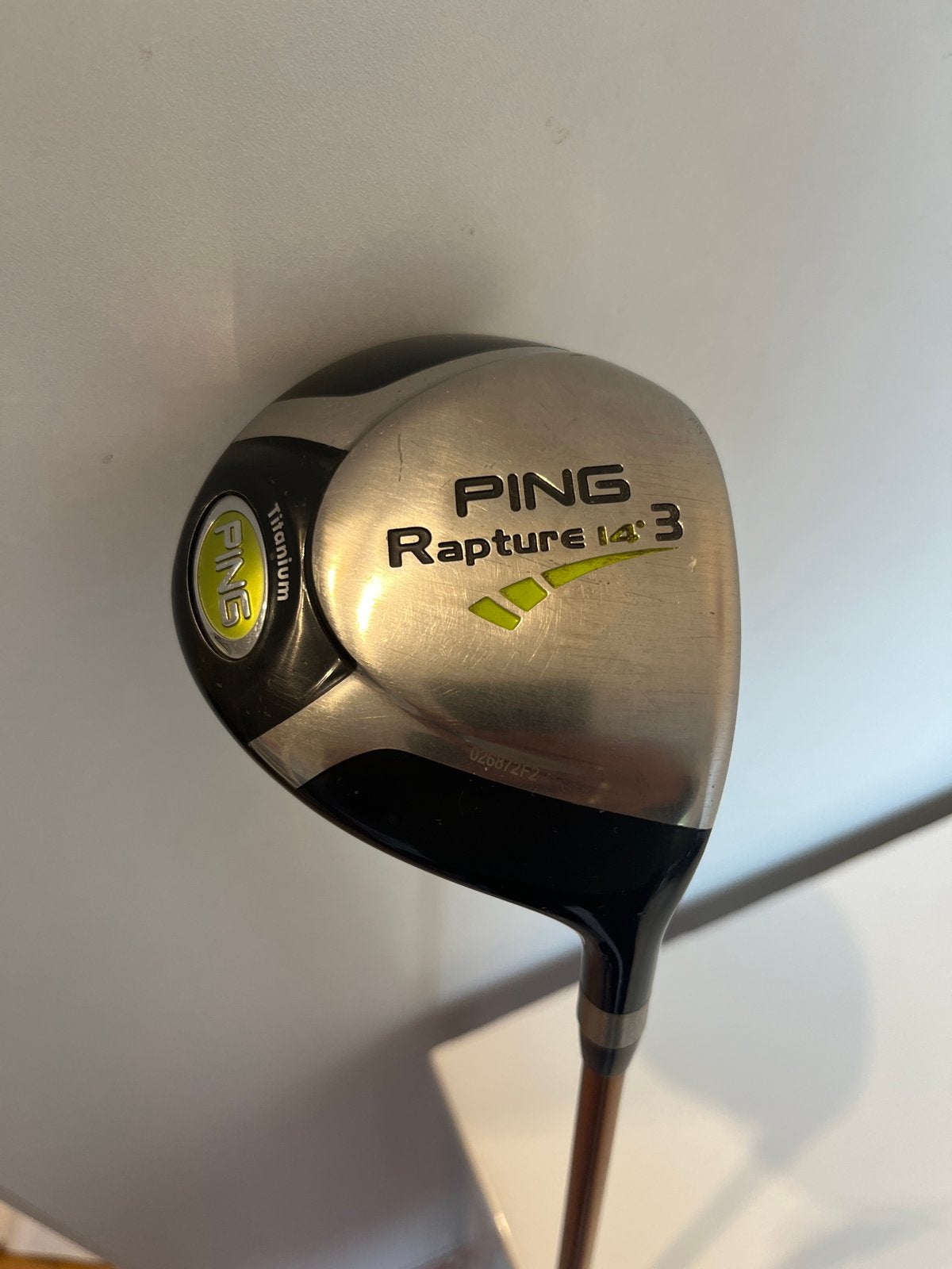Ping Rapture 14 3 Titanium Golfclub met Headcover, Ophalen, Gebruikt, Club, Ping