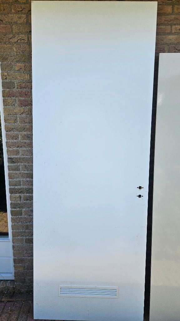 Svedex binnendeur met rooster en slotgat, Doe-het-zelf en Verbouw, Deuren en Horren, Ophalen, 80 tot 100 cm, 215 cm of meer, Binnendeur