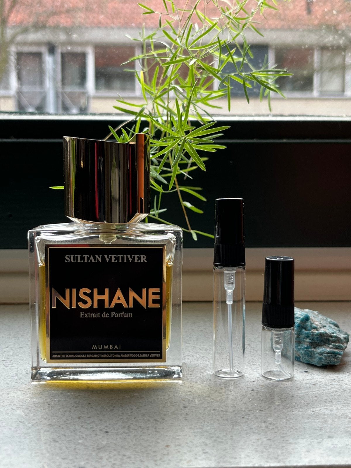 Nishane Sultan Vetiver Samples - Extrait de Parfum, Sieraden, Tassen en Uiterlijk, Ophalen of Verzenden, Nieuw