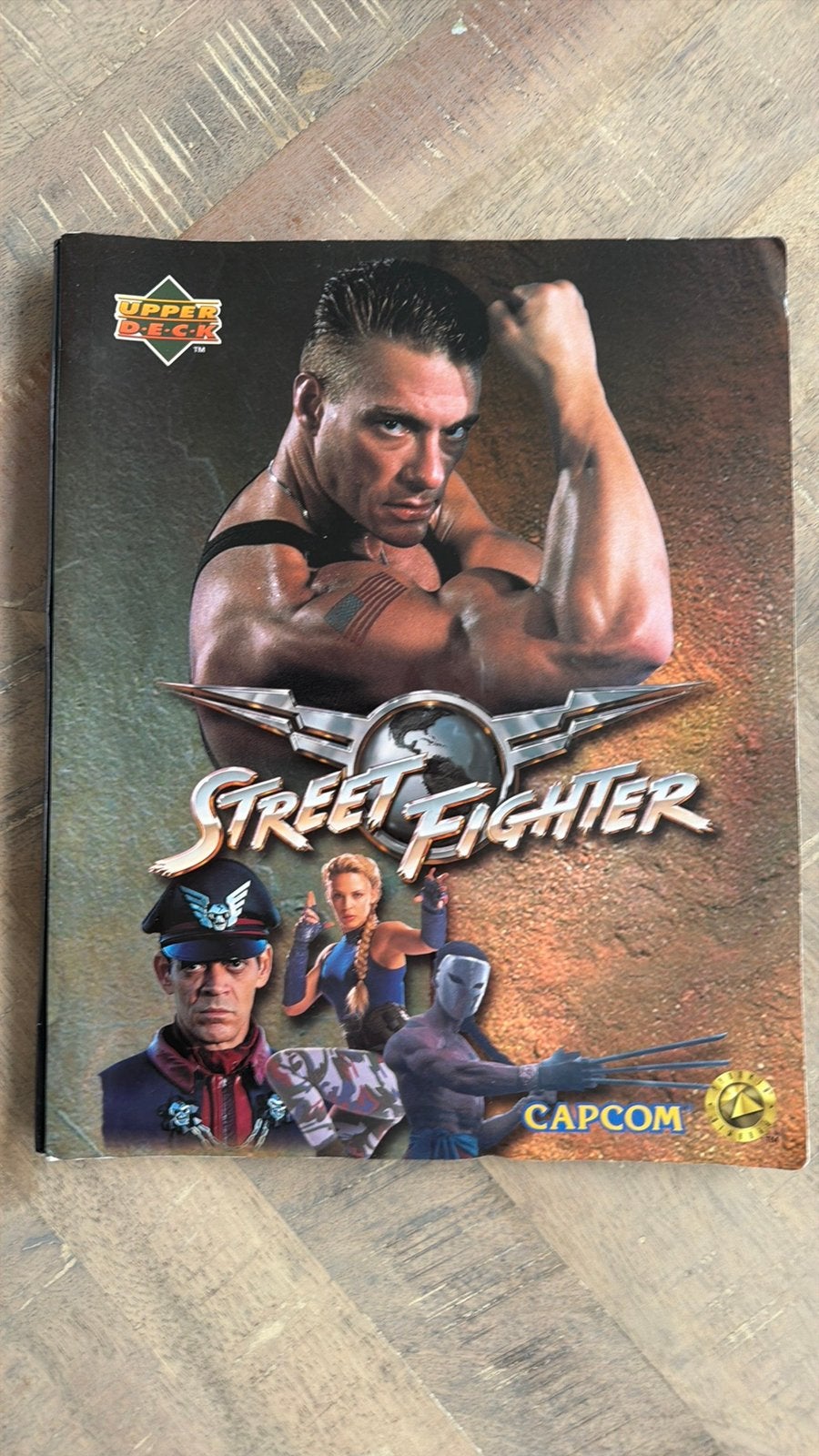 Upper deck street fighter compleet mooi album, Ophalen of Verzenden, Zo goed als nieuw