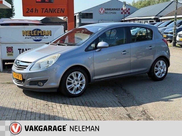 OPEL Corsa 1.4 5-Deurs Cosmo lichtmetaal rijklaarprijs bovag, Auto's, Opel, 12 maanden, Gebruikt, Zwart, 4 cilinders