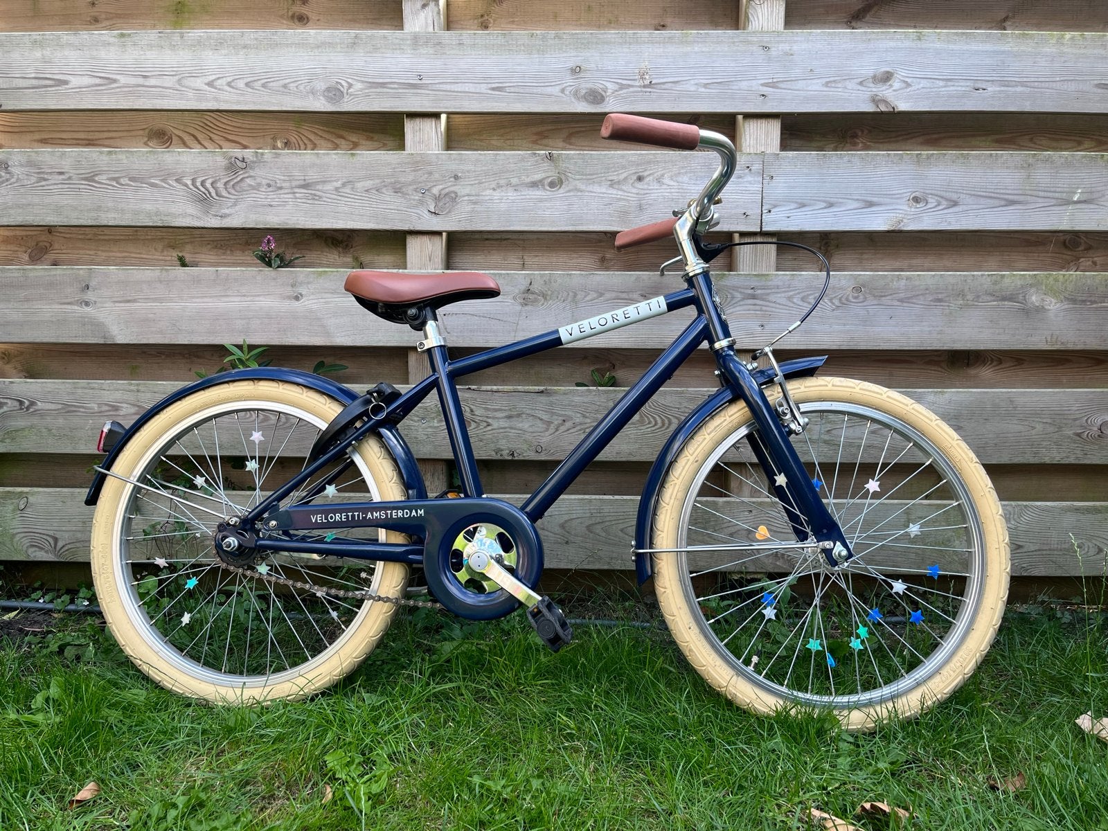 Veloretti Junior kinderfiets - Donkerblauw, Fietsen en Brommers, Fietsen | Kinderfietsjes, Gebruikt, 20 inch of meer, Ophalen