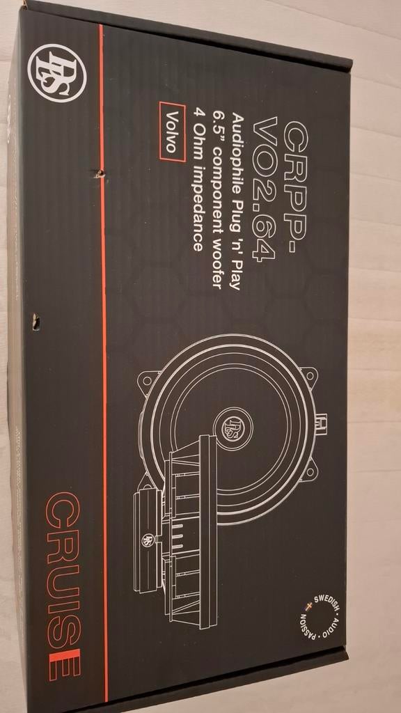 DLS Cruise CRPP-VO2.64 16 cm auto speakers voor Volvo, Ophalen of Verzenden, Nieuw
