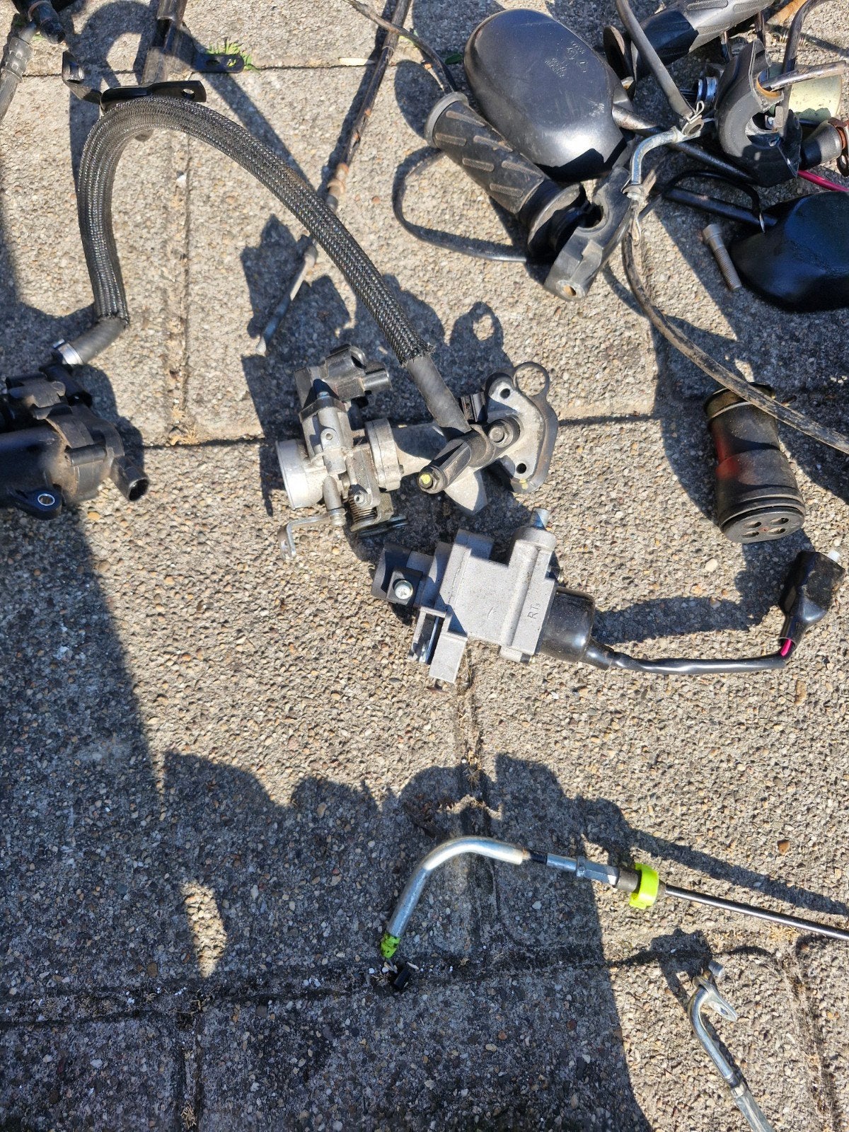 Peugeot Kisbee onderdelen - Diverse gebruikte onderdelen, Fietsen en Brommers, Ophalen, Gebruikt, Overige typen, Peugeot