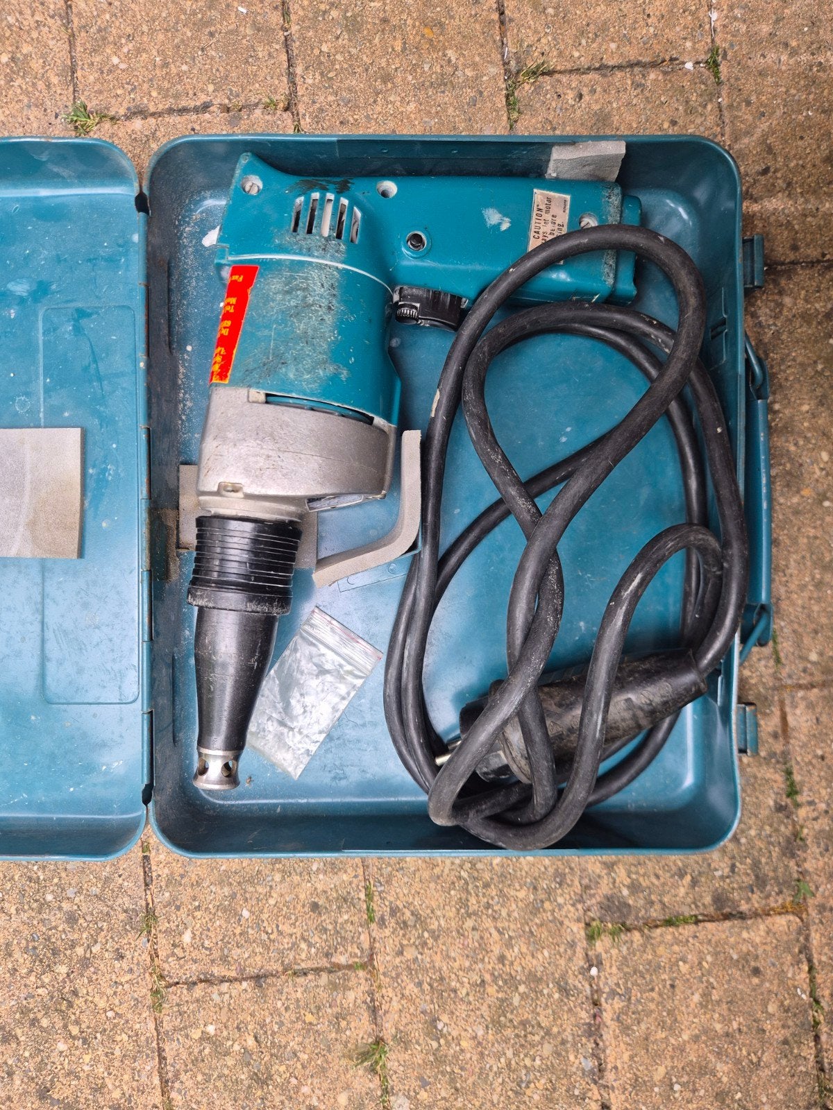 Makita schroefautomaat/gipsplaatschroevendraaier met koffer, Gebruikt, Variabele snelheid, Overige typen, Ophalen of Verzenden