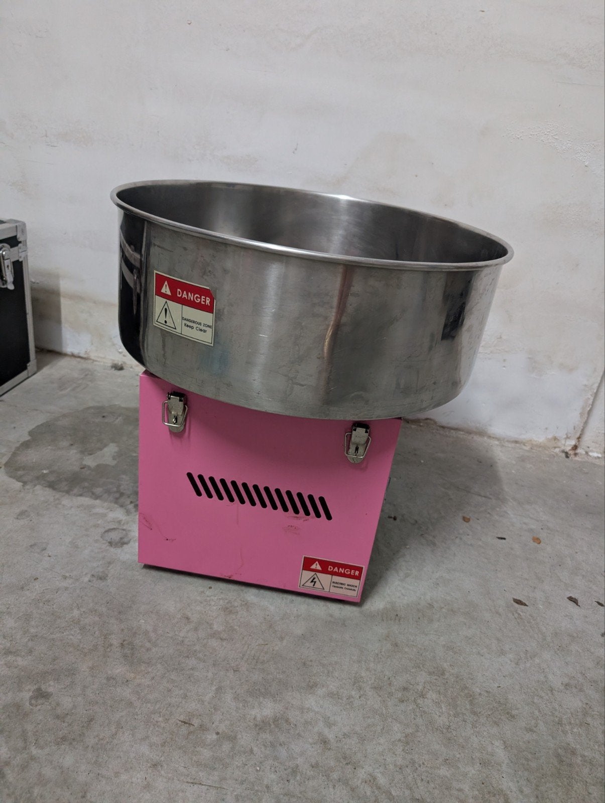Suikerspin machine, Ophalen, Overige