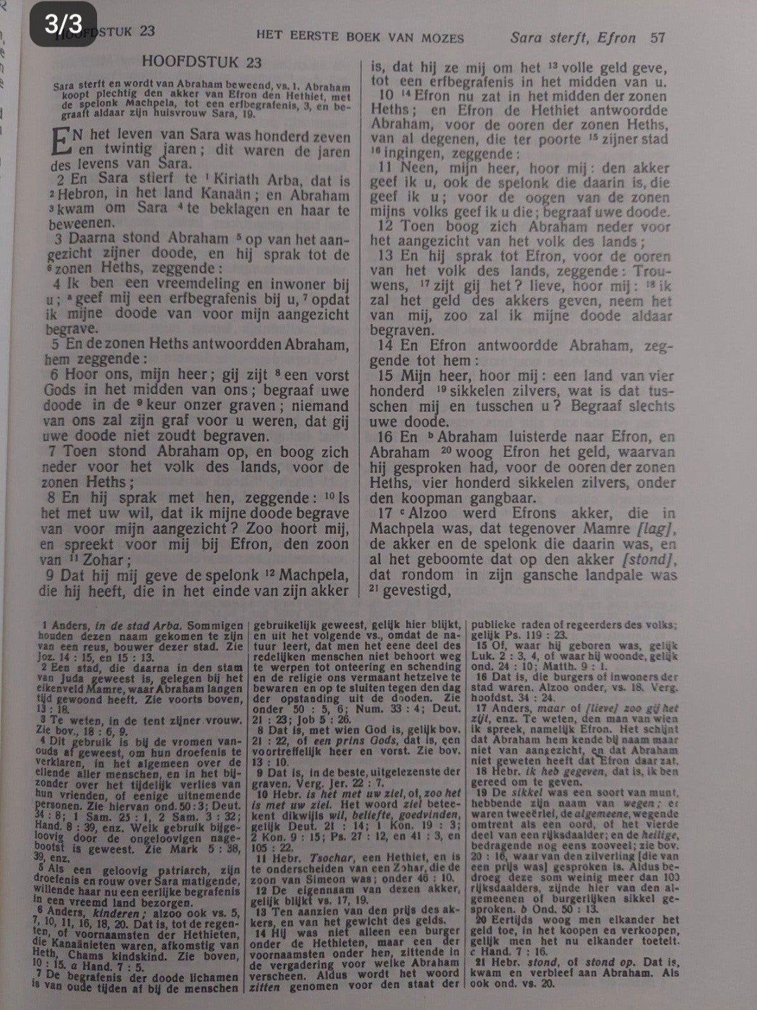 Statenbijbel 1957- Jacob en Pieter Keur - Drie delen, Ophalen of Verzenden, Jacob en Pieter Keur