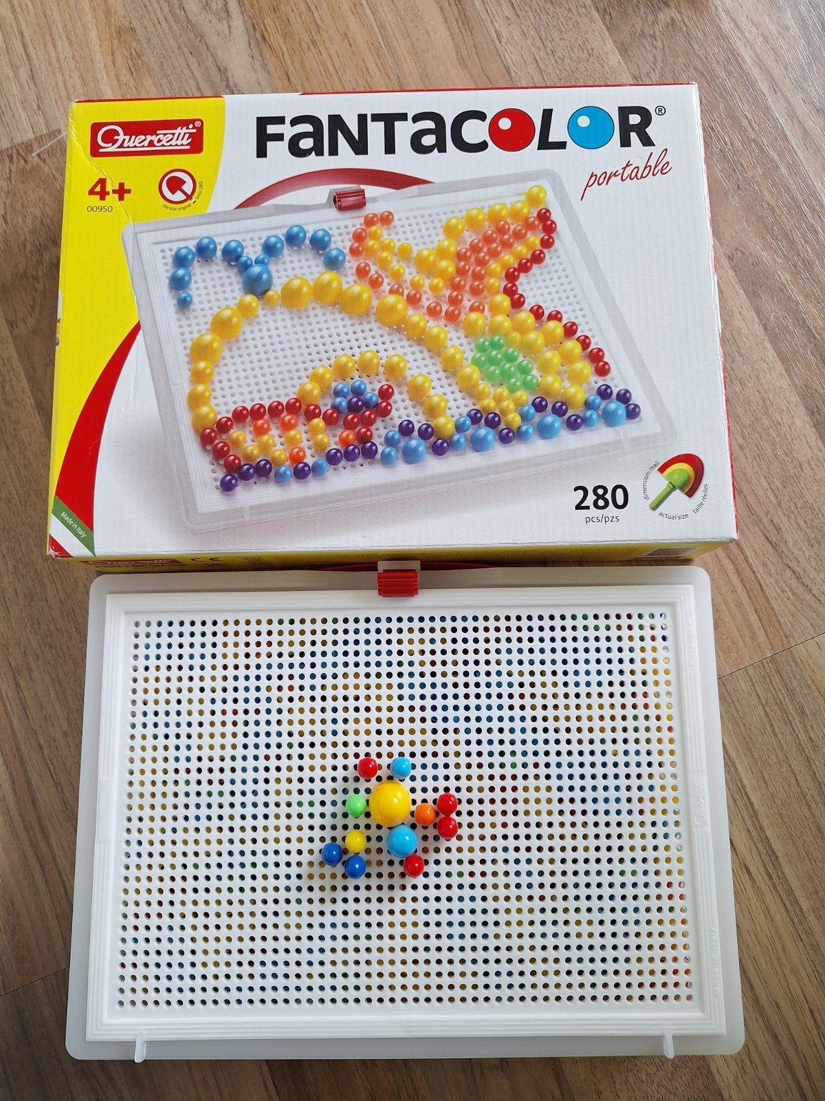 Fantacolor Quercetti 4+ 280 stuks, Ophalen of Verzenden, Zo goed als nieuw, Ontdekken