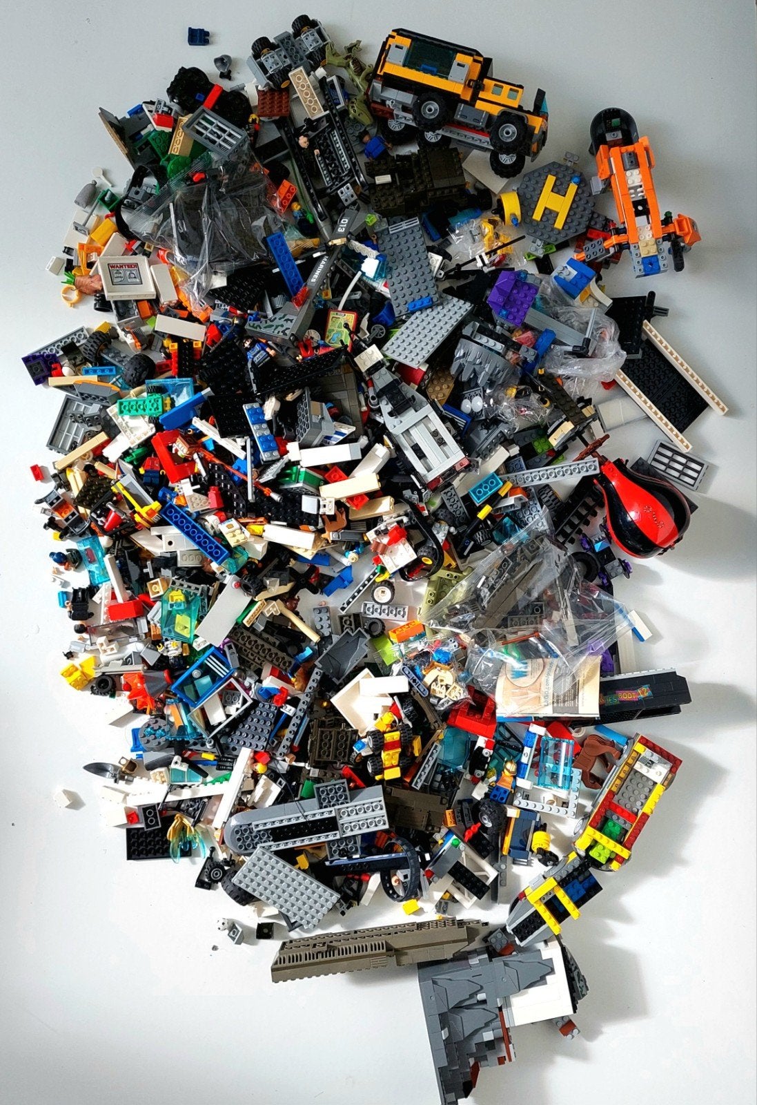 Ruim 15 kg. LEGO van alles wat, Ophalen