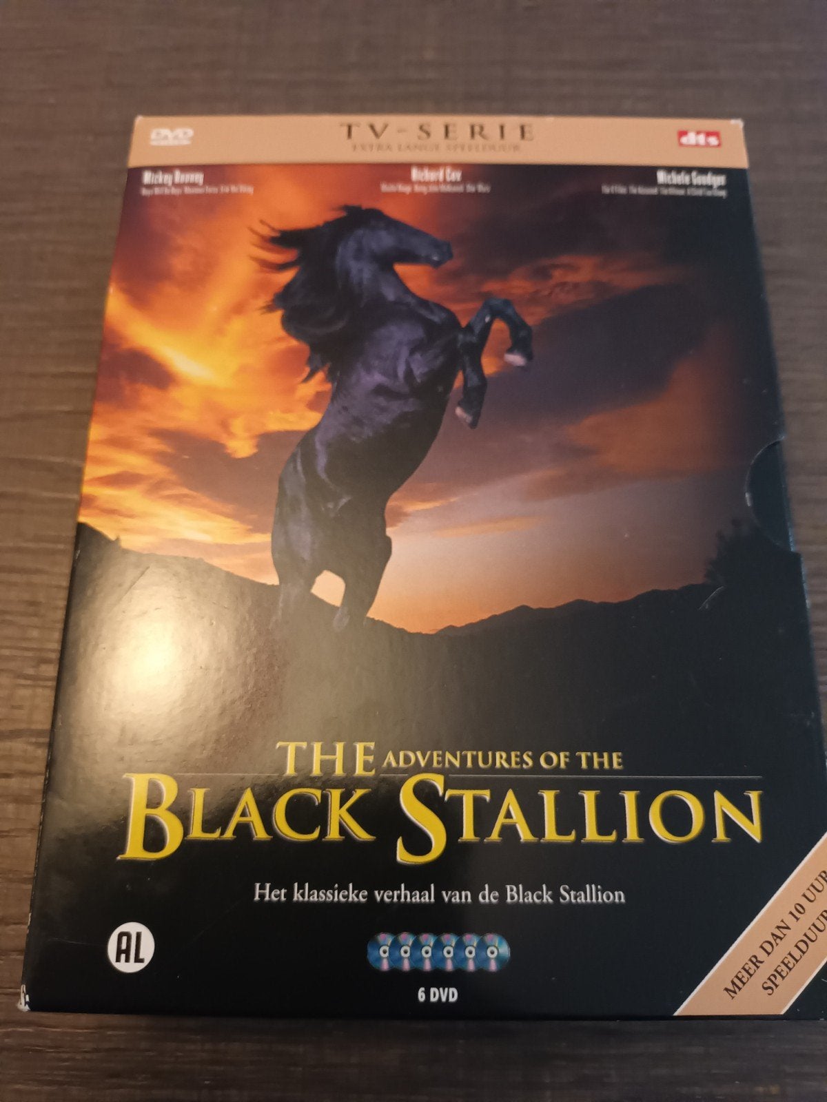 6-dvd The adventures of the Black Stallion, Vanaf 16 jaar, Ophalen of Verzenden, Zo goed als nieuw