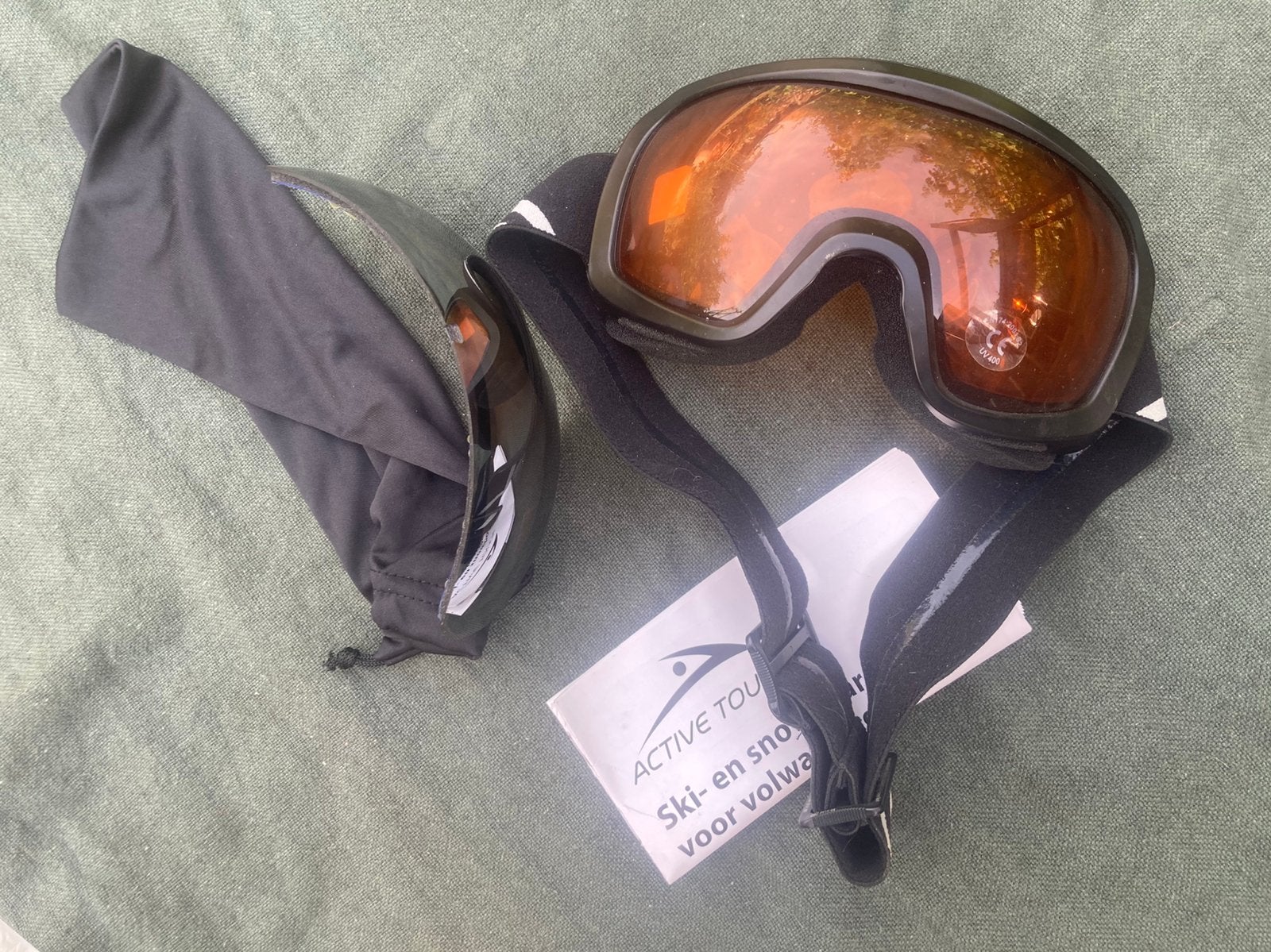 Skibril/Snowboardbril, verwisselbare lens,  nieuw in doos, Sport en Fitness, Overige merken, Overige typen, Nieuw, Ophalen of Verzenden