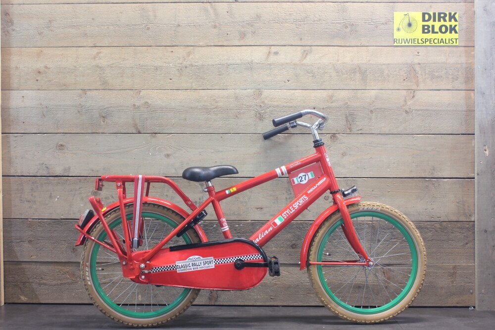 20 inch Hollandia Italian Style jongensfiets + 3mnd garantie, Niet ingevuld, Gebruikt, Niet ingevuld, Niet ingevuld