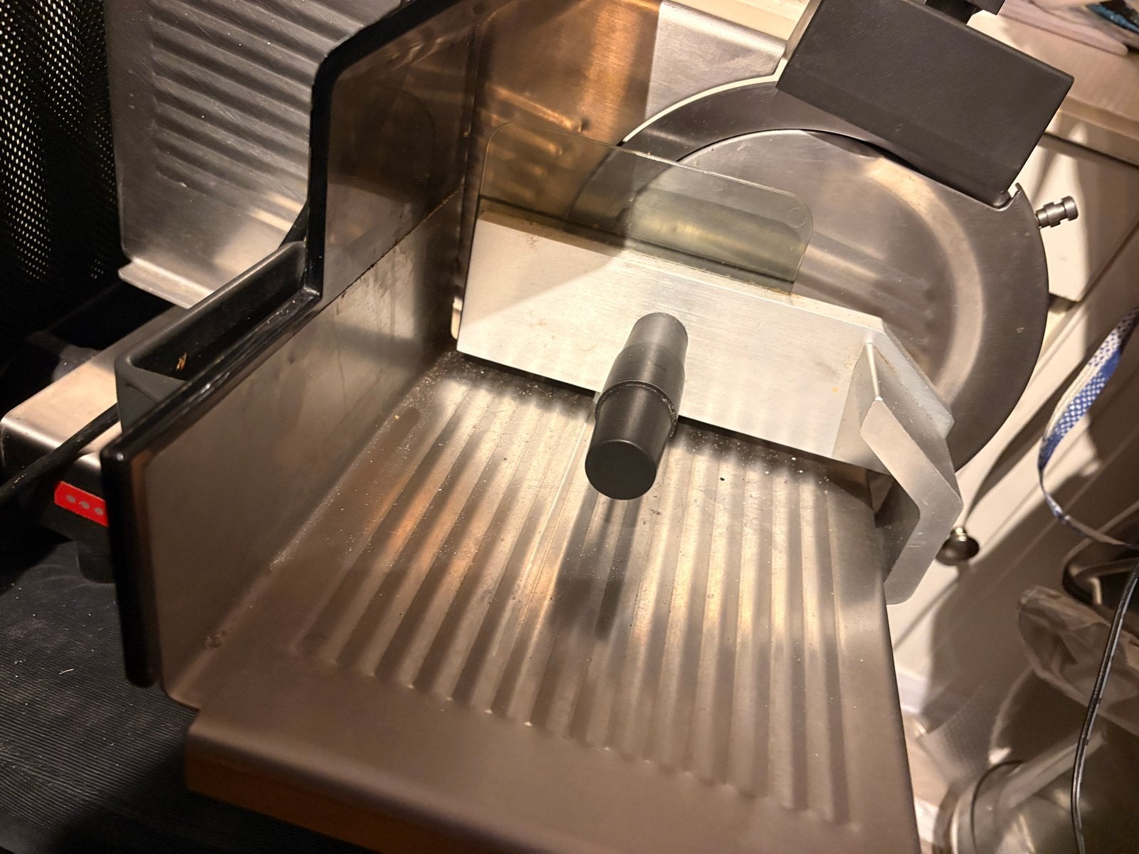 Elektrische Snijmachine - ELEK - Perfecte staat, Ophalen, Gebruikt, Zilver, Metaal