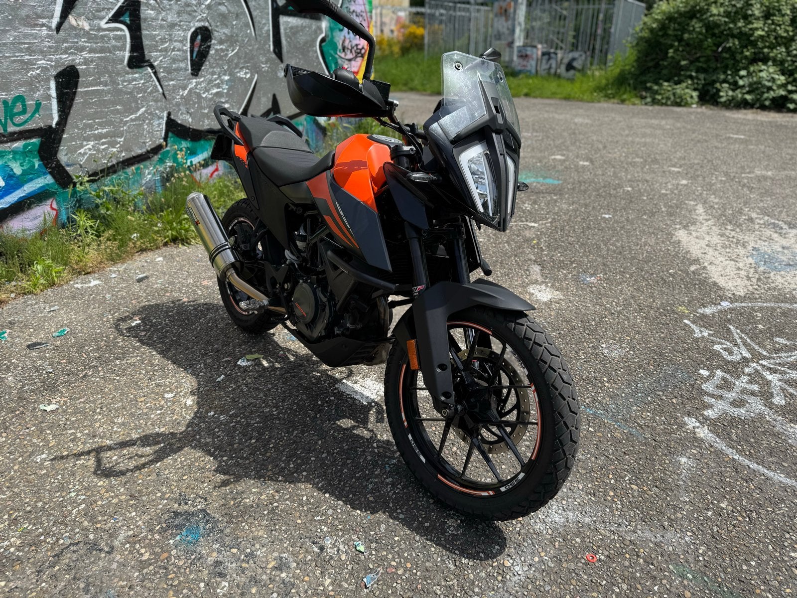 2021 KTM 390 Adventure, Handvatverwarming, Gebruikt, Particulier, 373 cc