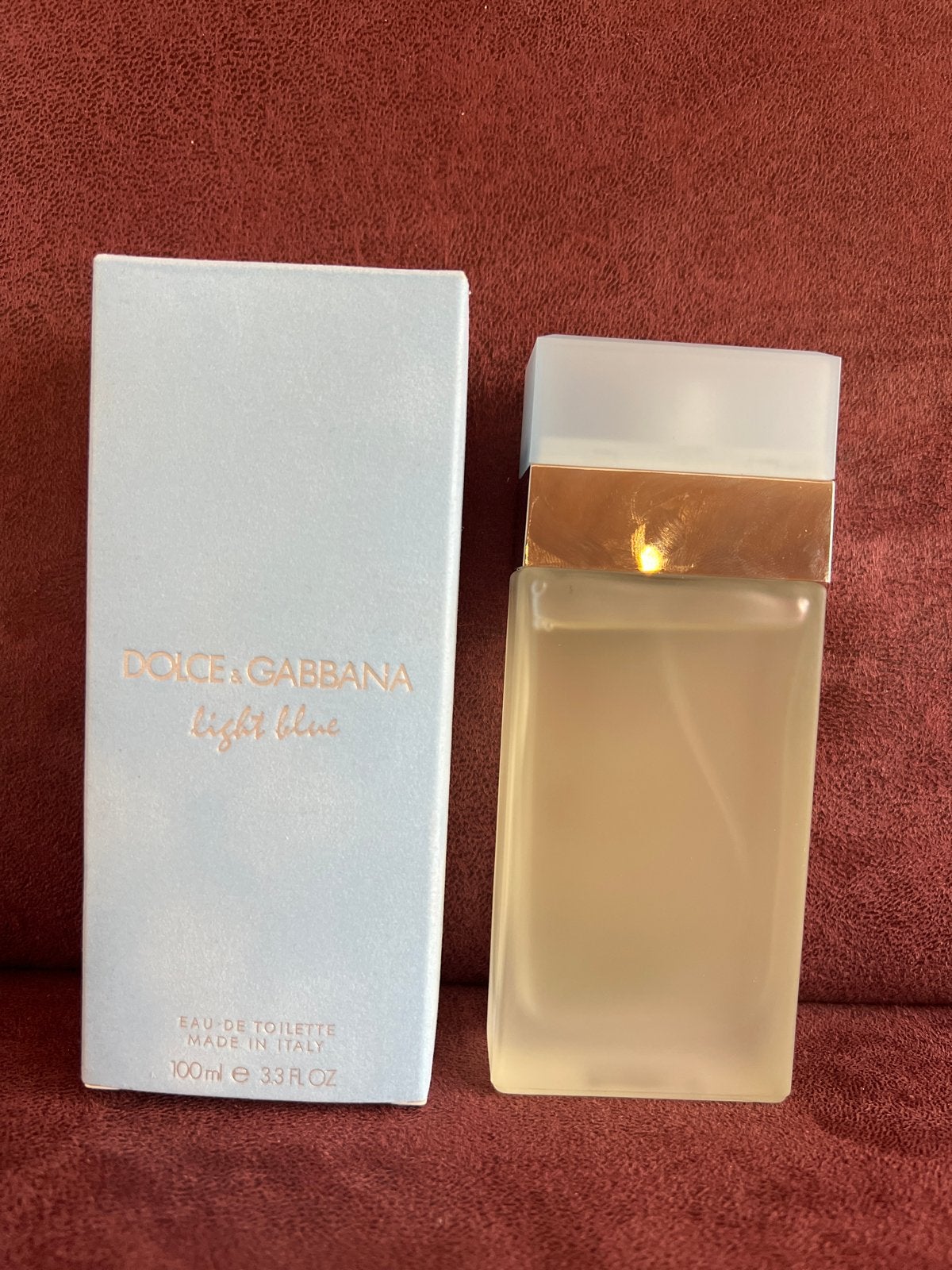 Dolce & Gabbana Light Blue Eau de Toilette 100ml, Ophalen of Verzenden, Zo goed als nieuw