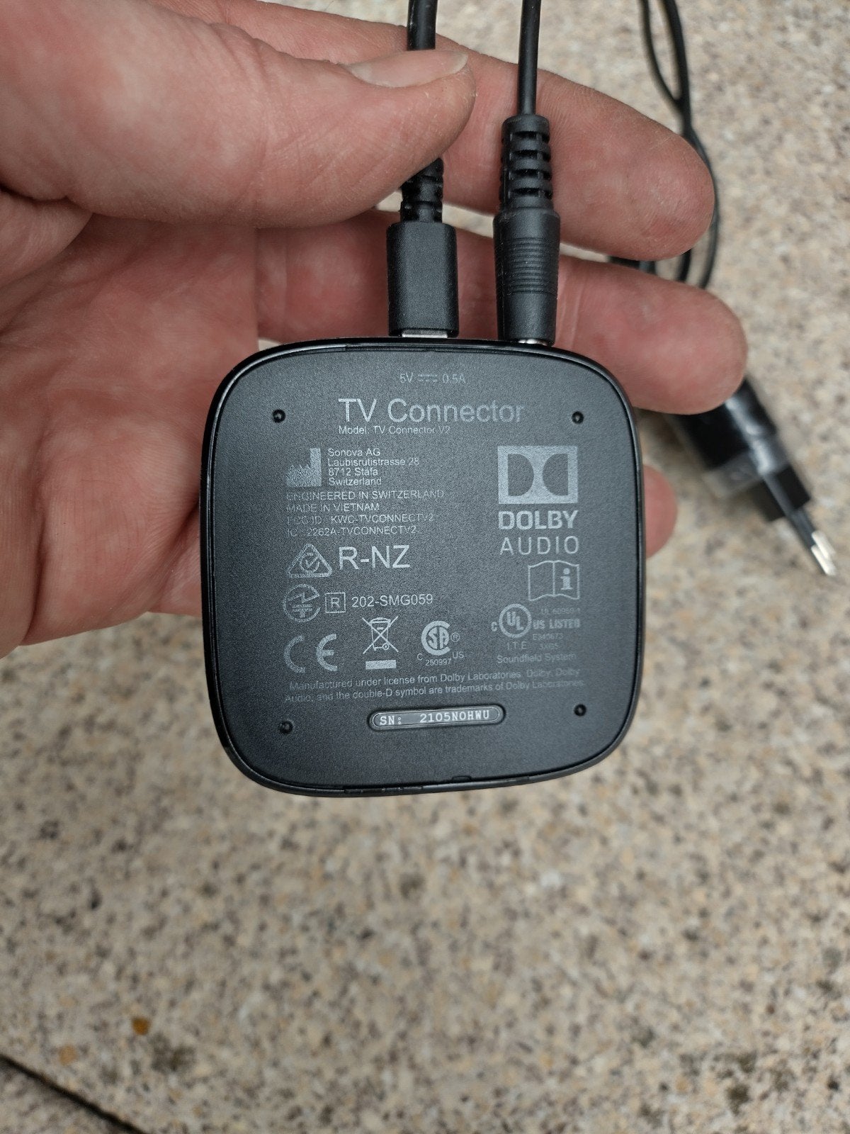 'TV Connector'  met oplader en audiokabel, Ophalen of Verzenden, Zo goed als nieuw