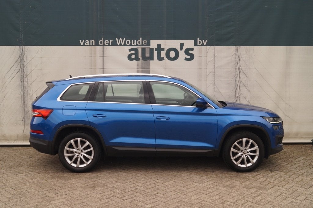 Skoda Kodiaq 1.5 TSI 150pk Business Edition 5-persoons -NW.M, Auto's, Skoda, Euro 6, 4 cilinders, 150 pk, Blauw