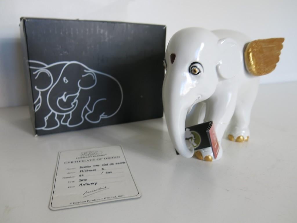Olifant Elephant Parade Michael B Design, Antiek en Kunst, Ophalen of Verzenden