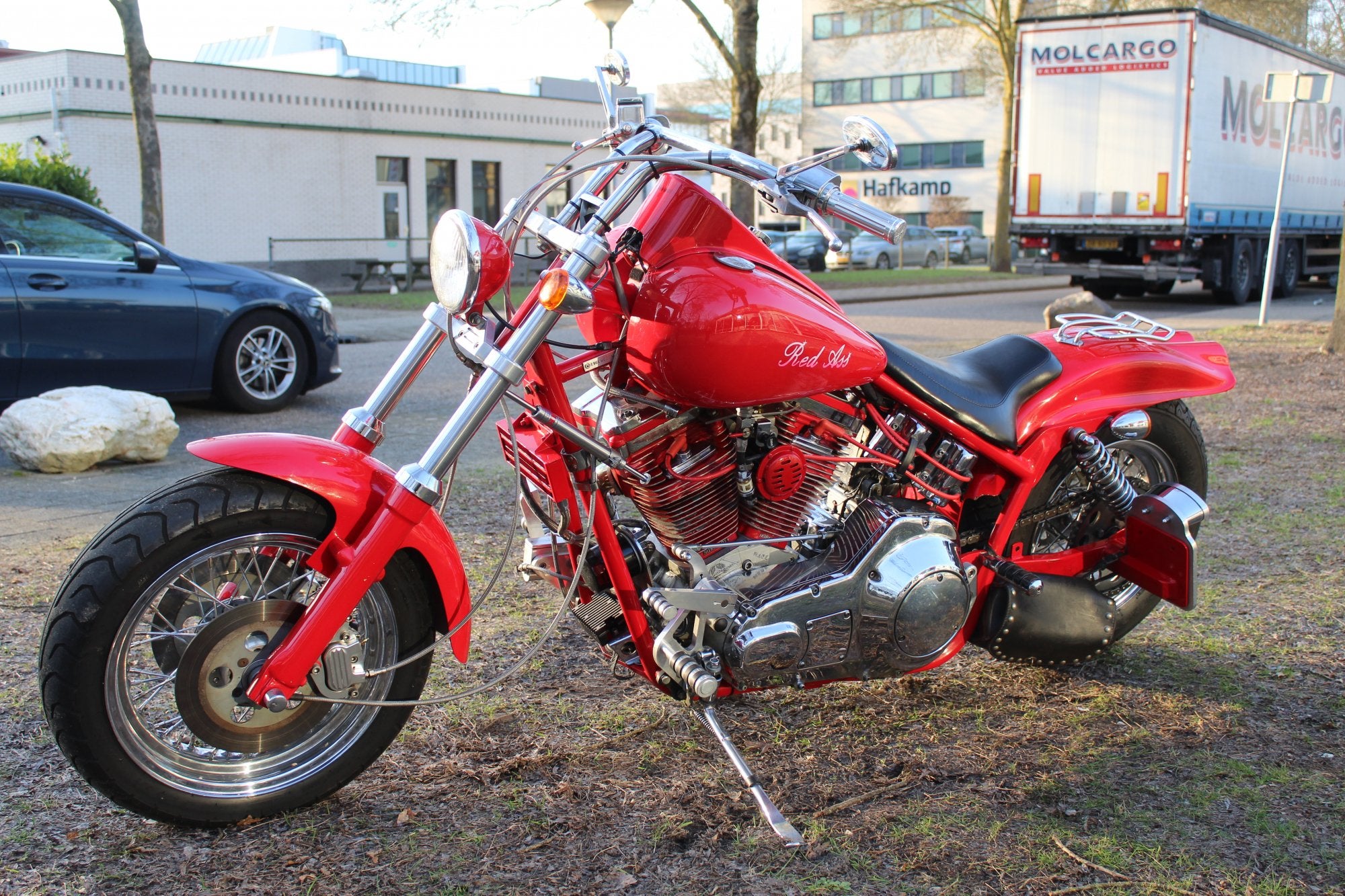 Harley-Davidson Andere Pro Street Chopper eigenbouw, Motoren, 1706 cc, Chopper, Meer dan 35 kW