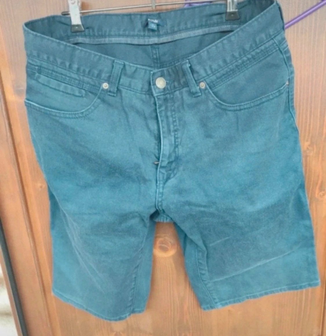 Spijker shorts van merk KIabi maat 32 oftewel 42, Ophalen of Verzenden, Zo goed als nieuw, Blauw