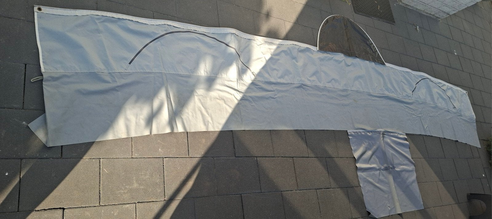 Tochtflap+wielkastflap caravan/camper 4.40m lang, 63cm hoog, Caravans en Kamperen, Ophalen of Verzenden, Gebruikt