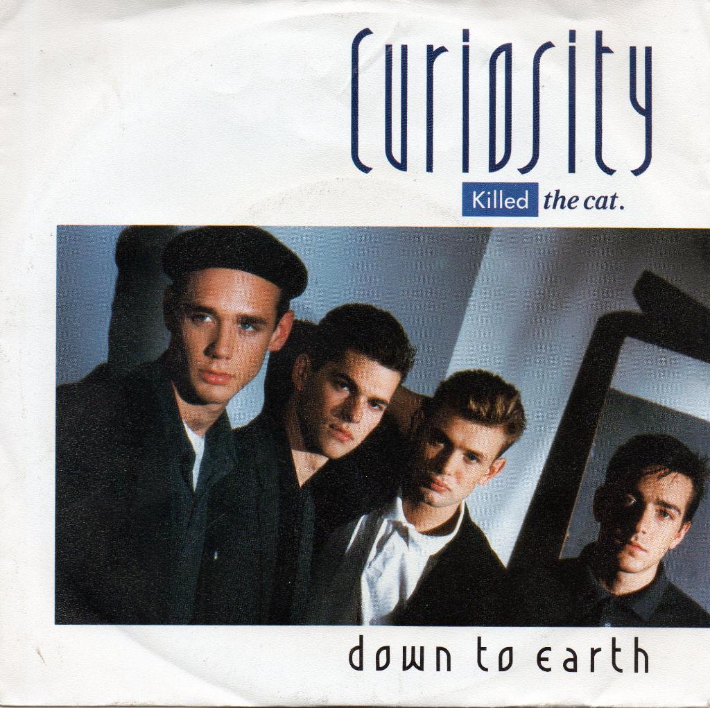 Curiosity killed the cat - Down to earth, Cd's en Dvd's, Vinyl Singles, Verzenden, 7 inch, Zo goed als nieuw, Pop