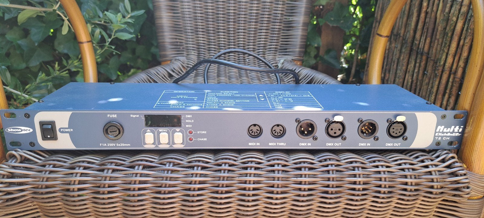Showtec Multi Exchanger 72 CH DMX/MIDI Controller, Muziek en Instrumenten, Ophalen of Verzenden, Gebruikt