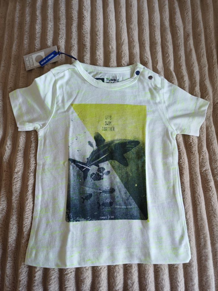 Tumble'n dry shirt maat 80 nieuw, Kinderen en Baby's, Babykleding | Maat 80, Tumble 'n Dry, Nieuw, Ophalen of Verzenden, Jongetje